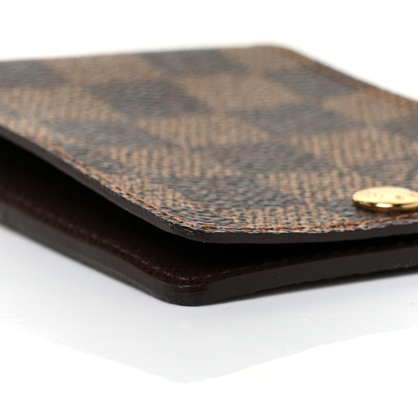 Damier Ebene Porte Carte ID Bandouliere