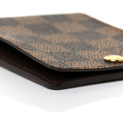 Louis Vuitton Damier Ebene Porte Carte ID Bandouliere 7 of 8