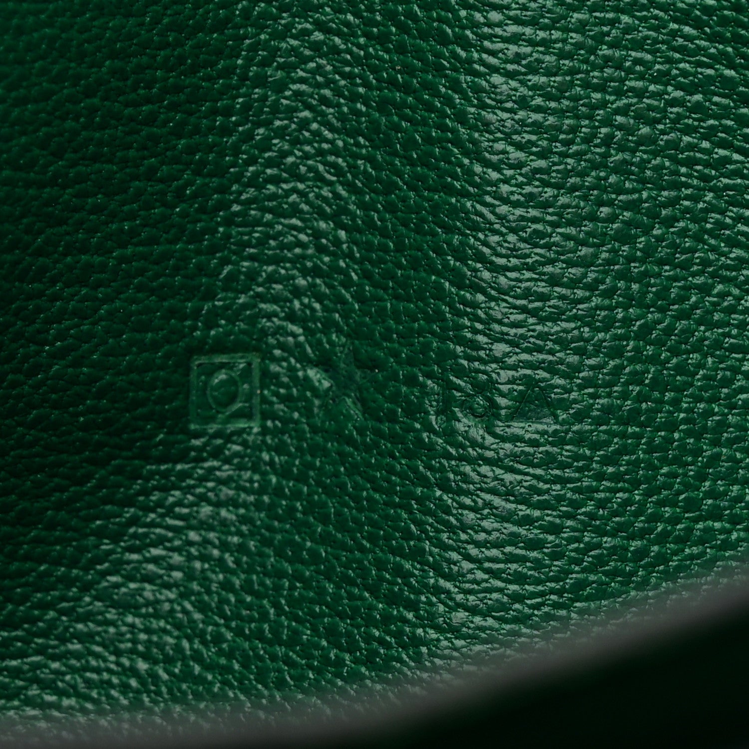 Hermes Shiny Alligator Azap Wallet Vert Emeraude 7 of 7