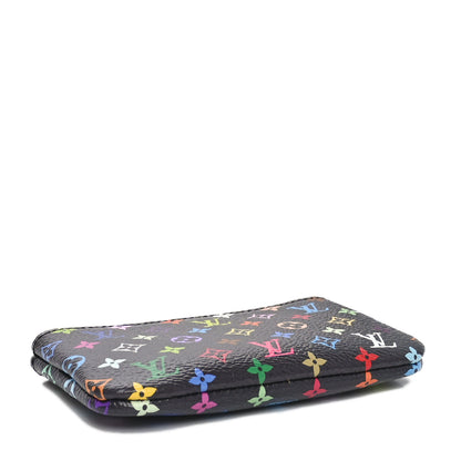 Louis Vuitton LV X TM Monogram Multicolor Key Pouch Black 4 of 7