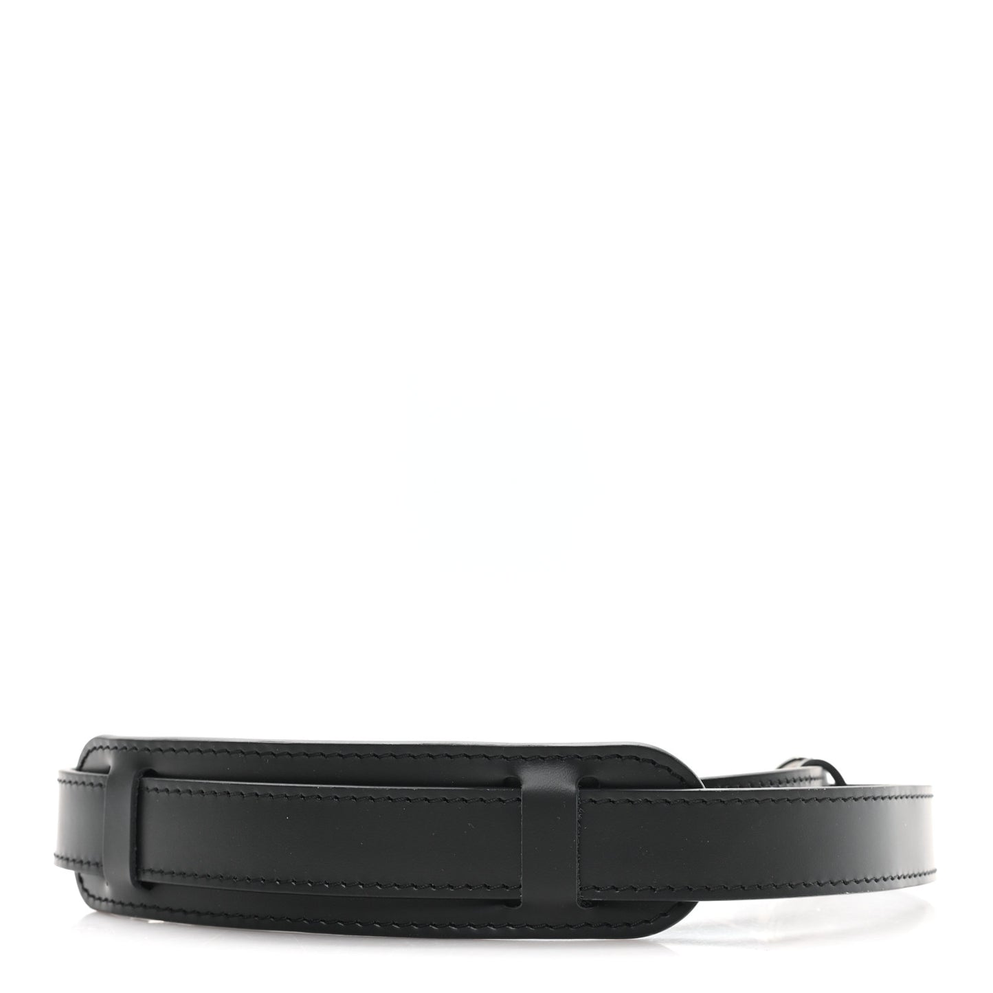 Calfskin Keepall Bandouliere Adjustable Shoulder Strap Black