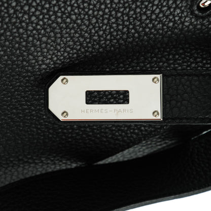 Hermes Taurillon Clemence Jypsiere 34 Black 8 of 20