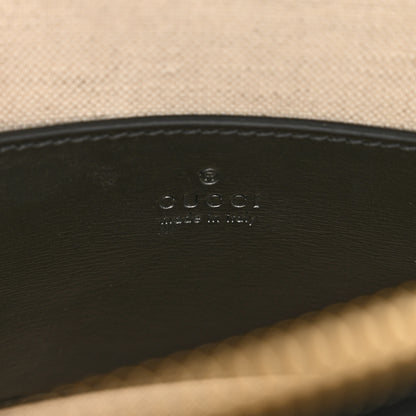Gucci Boarded Plutone Calfskin Mini Horsebit 1955 Top Handle Bag Black 7 of 9