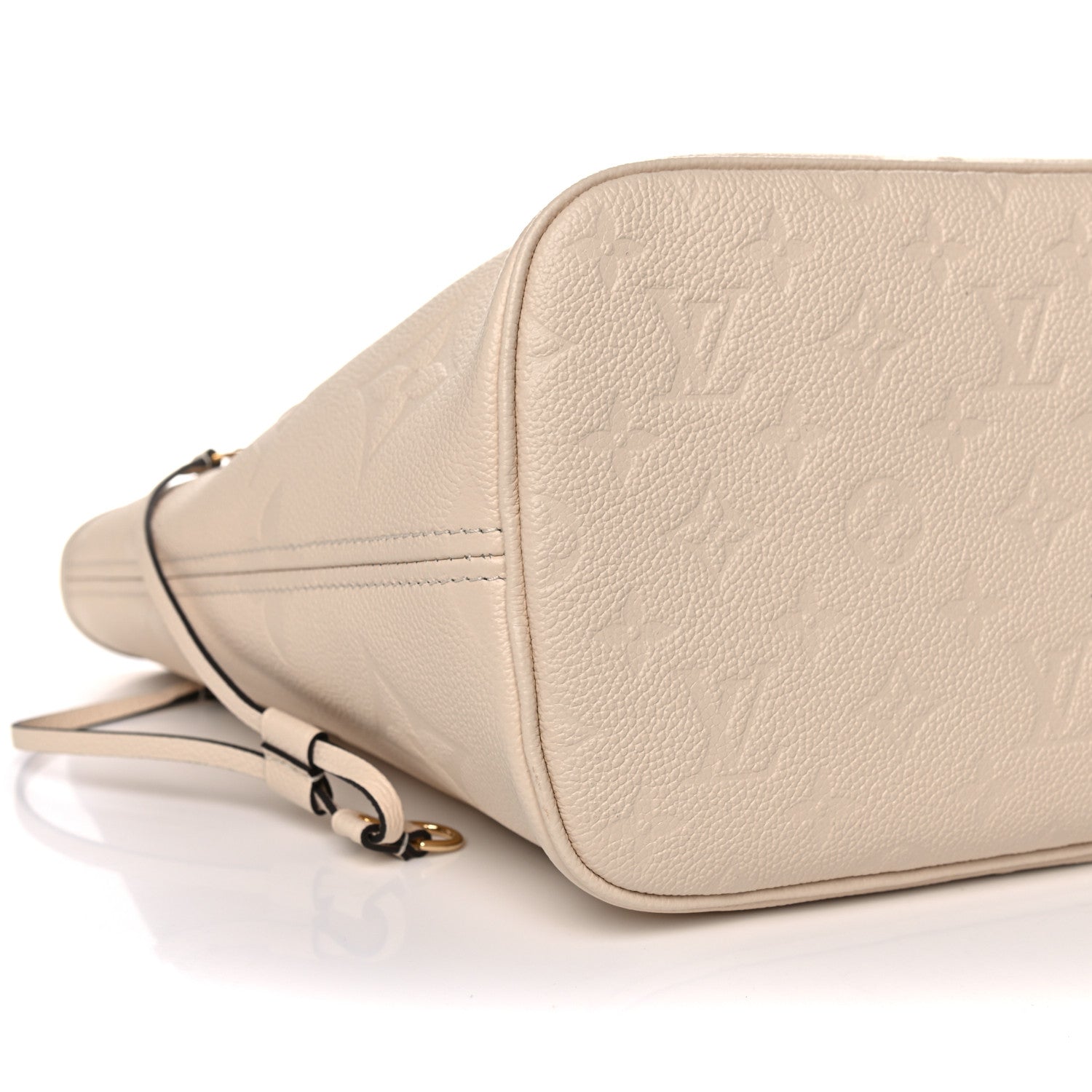 Louis Vuitton Empreinte Monogram Giant Neverfull MM Cream 8 of 9