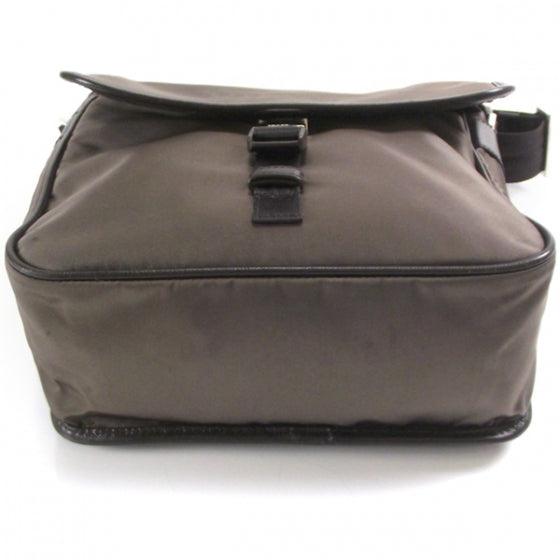 Prada Nylon Logo Messenger Satchel 4 of 11