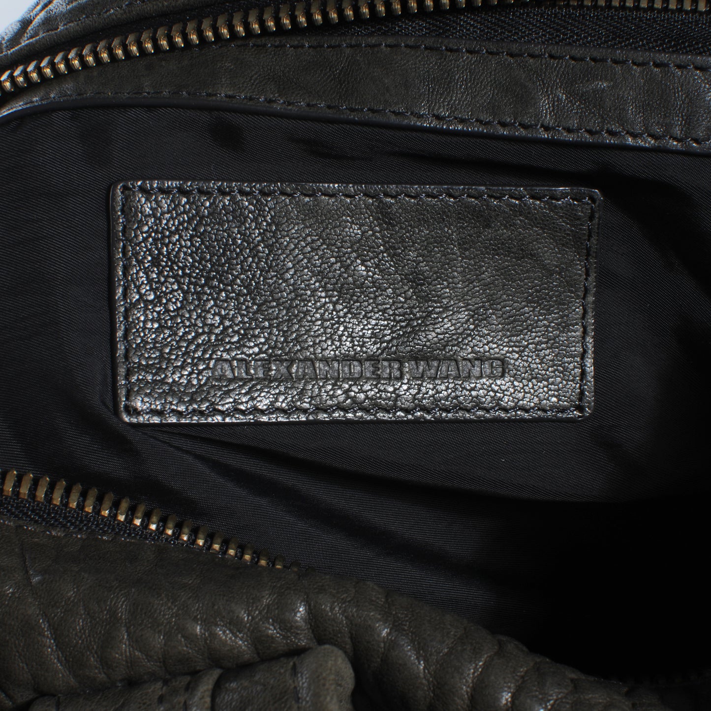 Leather Rocco Duffel Smoke