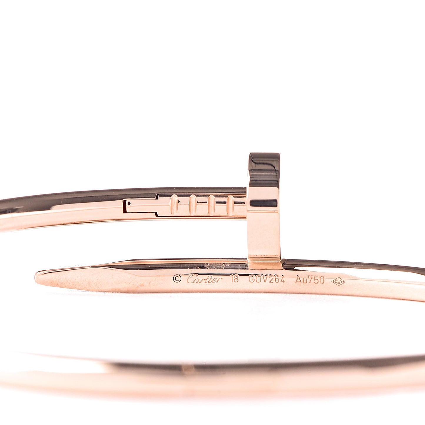 18K Pink Gold Juste Un Clou Bracelet 18