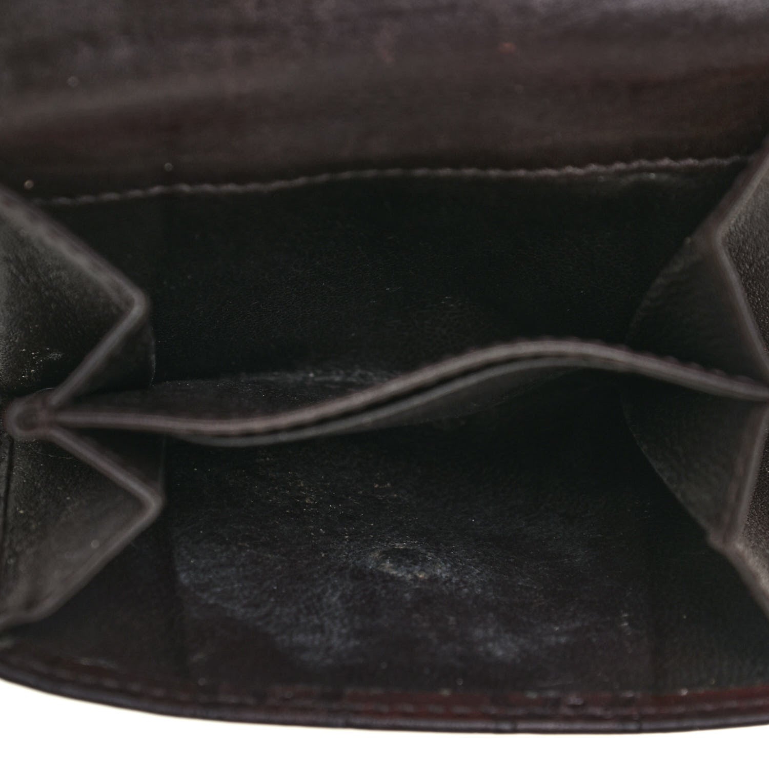 Gucci Guccissima Metal Bar French Flap Wallet Dark Chocolate 14 of 18
