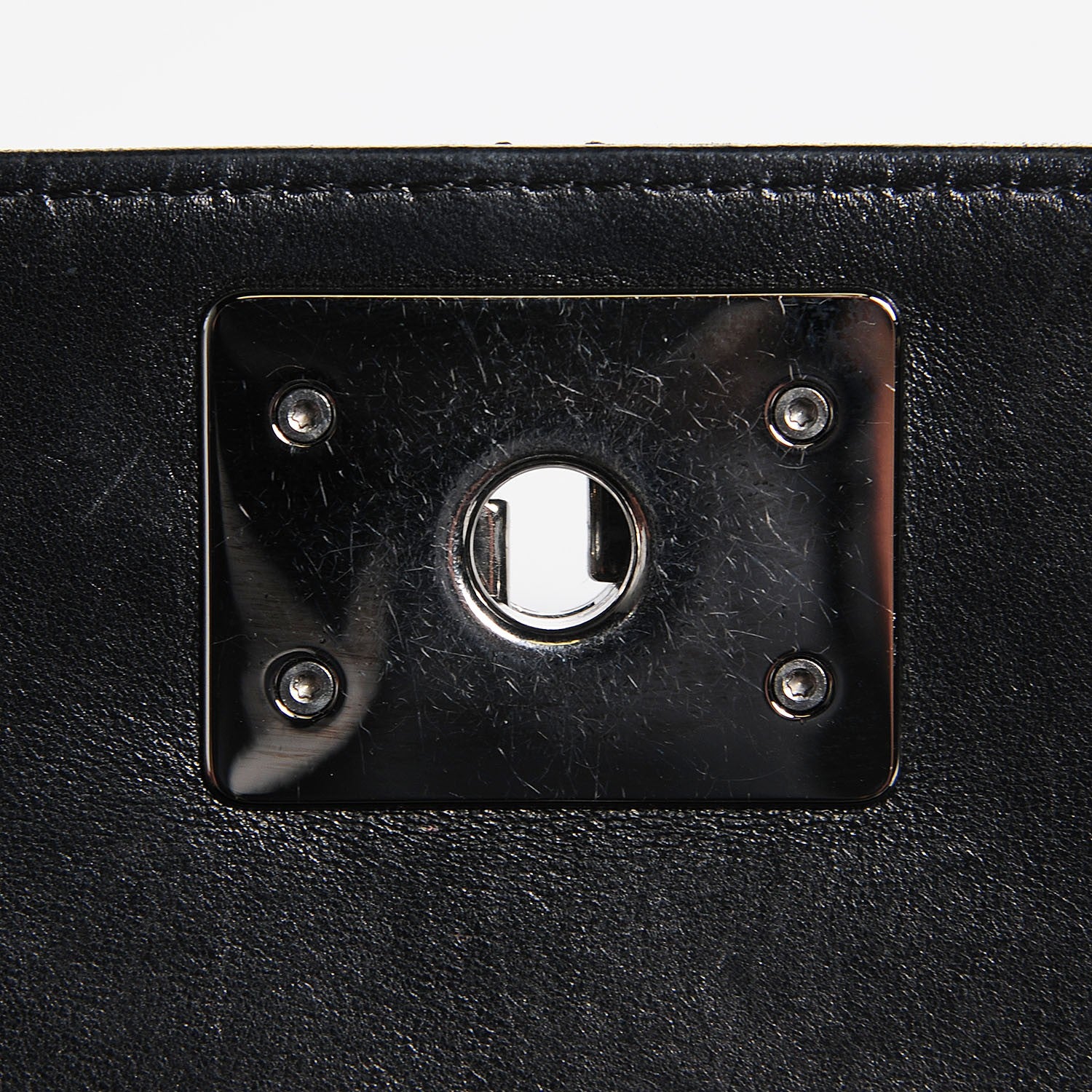 Chanel Lambskin Quilted Soft Boy Flap Black 6 of 9