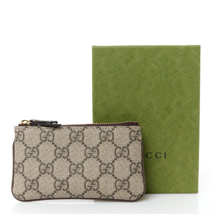Gucci GG Supreme Monogram Key Case Brown 9 of 9