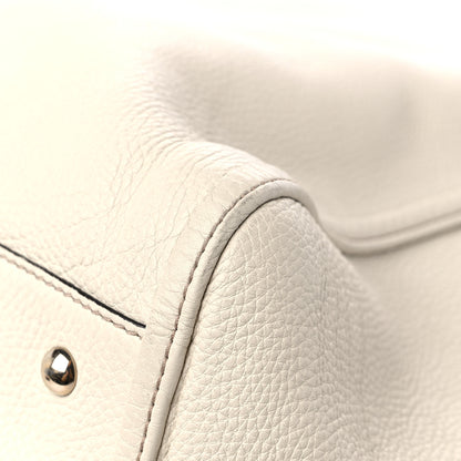 Gucci Pebbled Calfskin Large Soho Shoulder Bag Off White 11 of 19