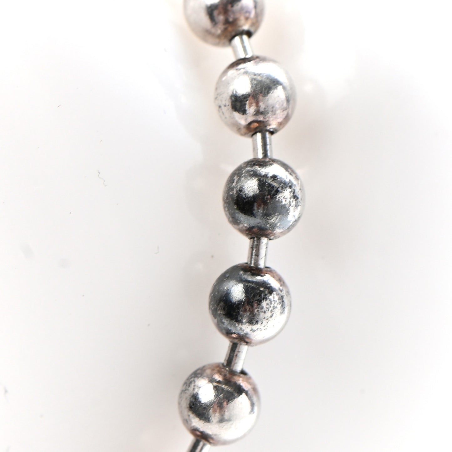 Sterling Silver Boule Heart Toggle Bracelet