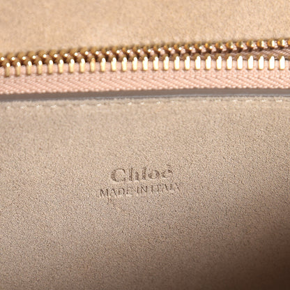 Chloe Suede Calfskin Medium Faye Shoulder Bag Black 6 of 7