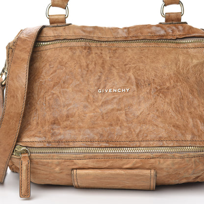 Givenchy Tumbled Sheepskin Medium Pandora Caramel 24 of 26