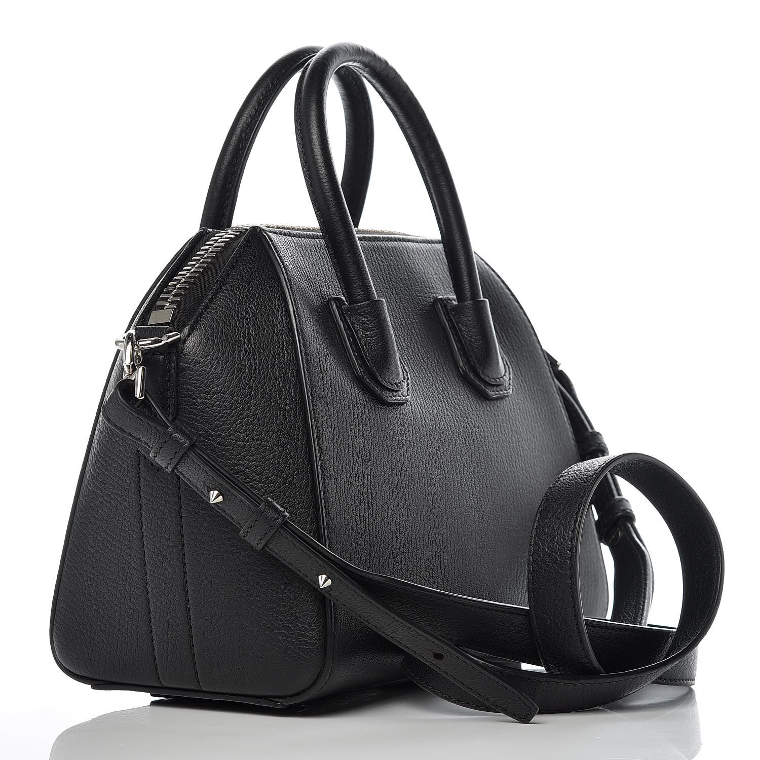 Givenchy Sugar Goatskin Mini Antigona Black 3 of 9