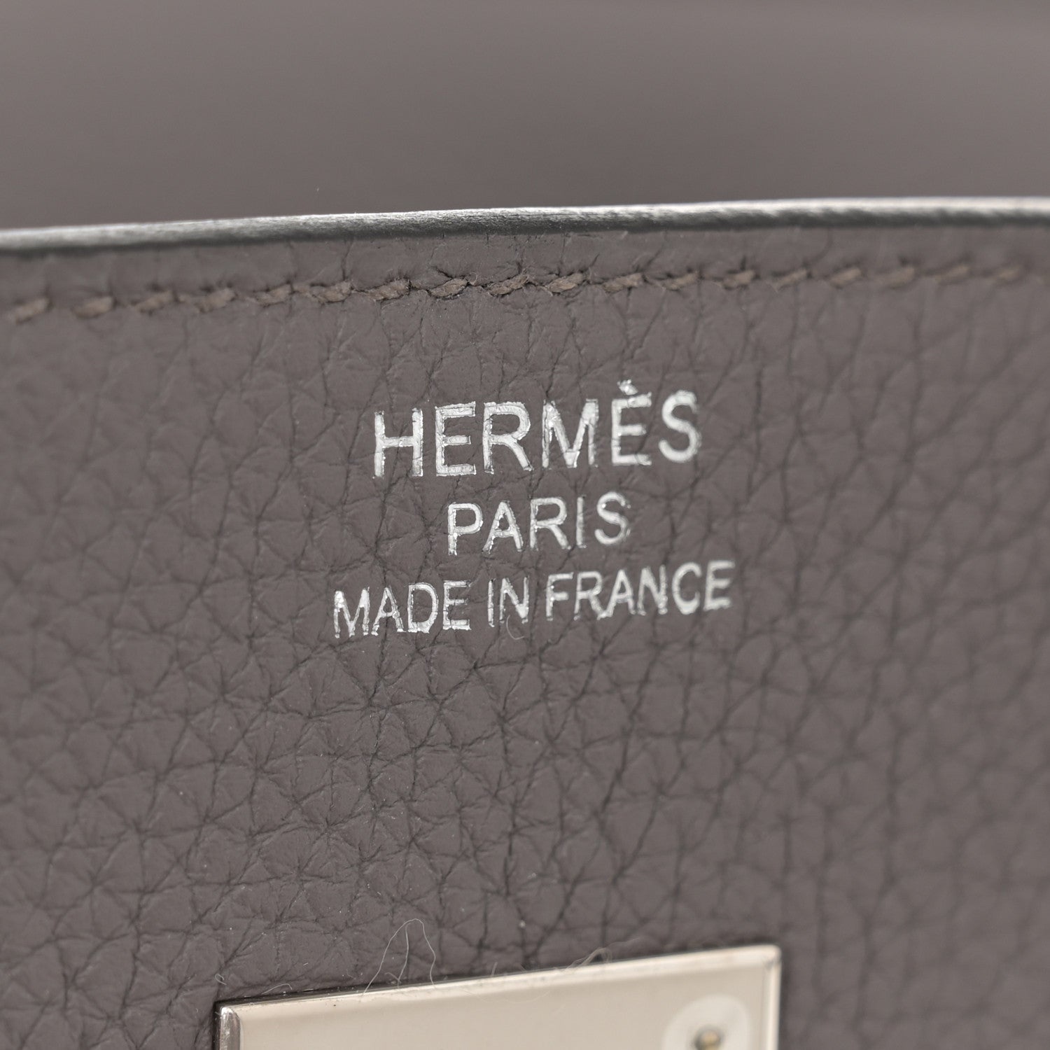 Hermes Togo Birkin 35 Etain 6 of 13