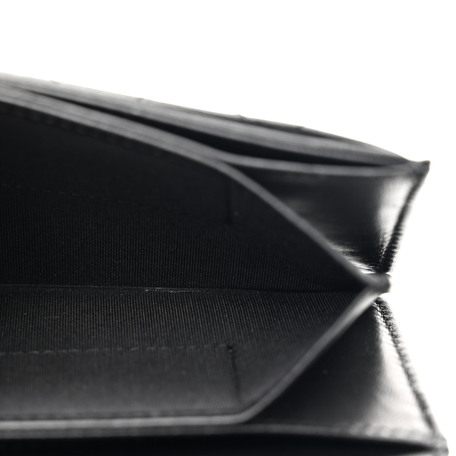 Chanel Lambskin Quilted My Chanel Lady Card Holder On Chain Black 5 of 12