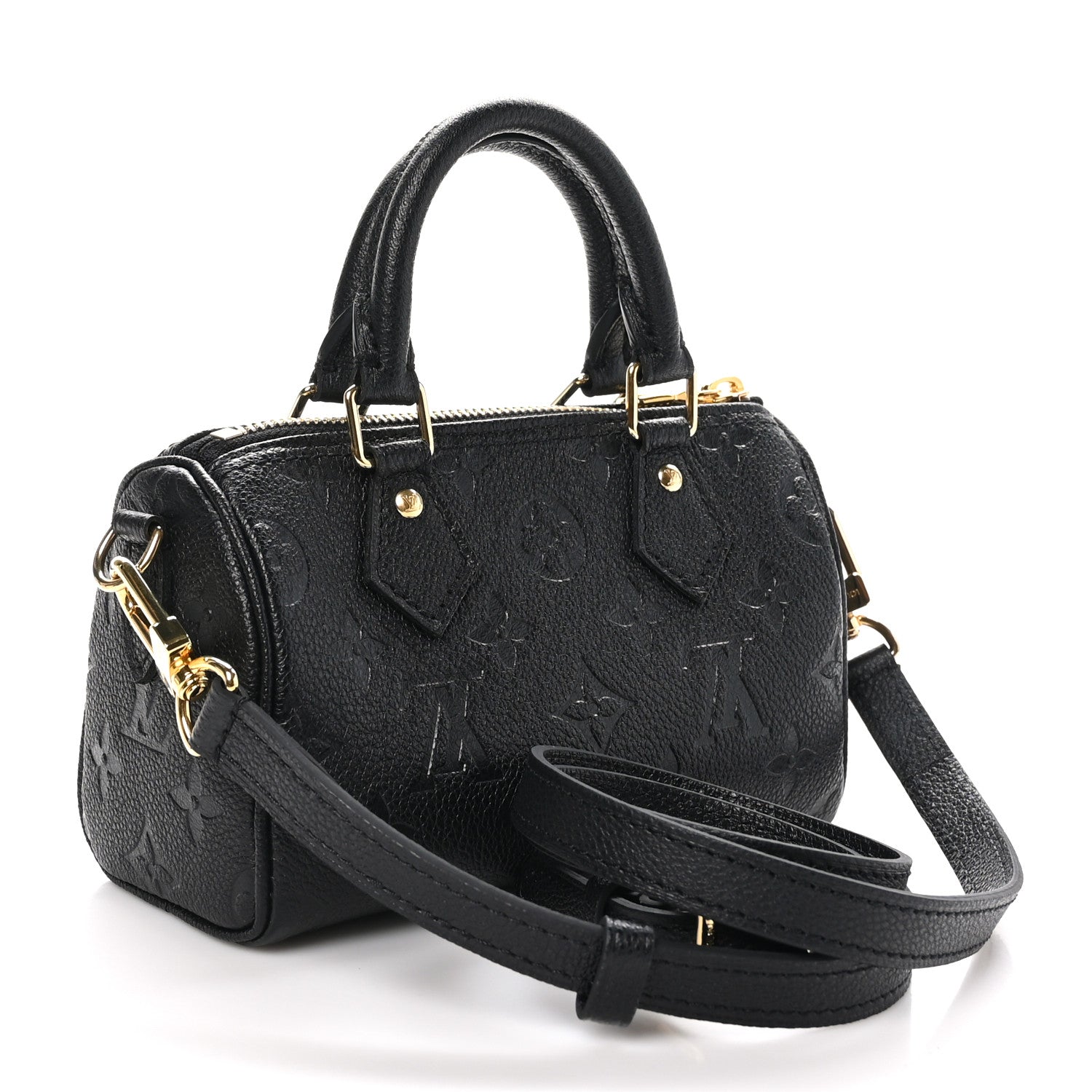 Louis Vuitton Empreinte Monogram Nano Speedy Black 3 of 9