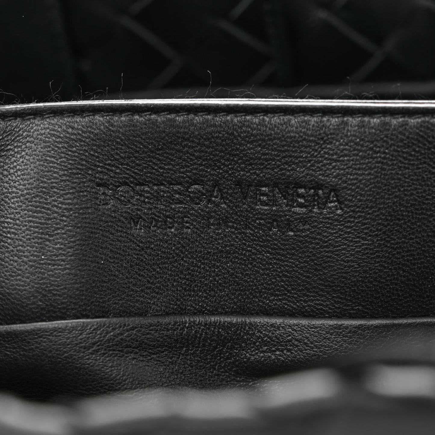 Nappa Intrecciato New Roma Tote Black