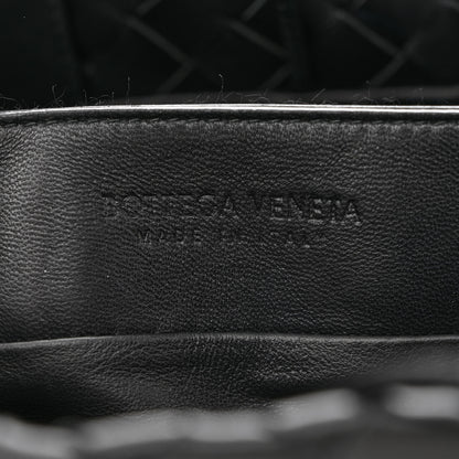 Bottega Veneta Nappa Intrecciato New Roma Tote Black 6 of 10