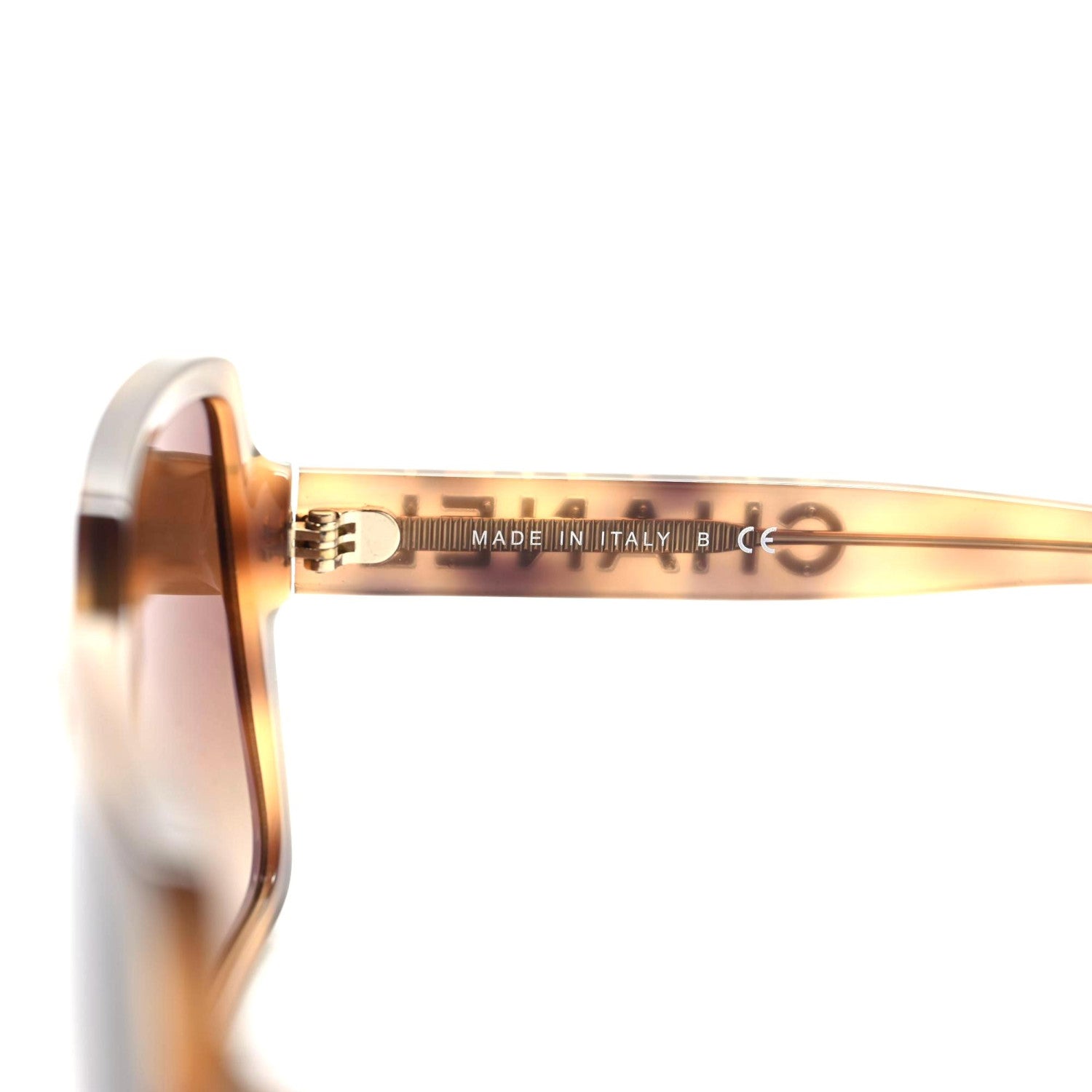 Chanel Acetate Polarized Square Sunglasses 5408 Brown 6 of 8