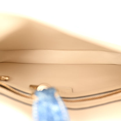 Gucci Denim Small Jackie Shoulder Bag Blue Denim 5 of 10
