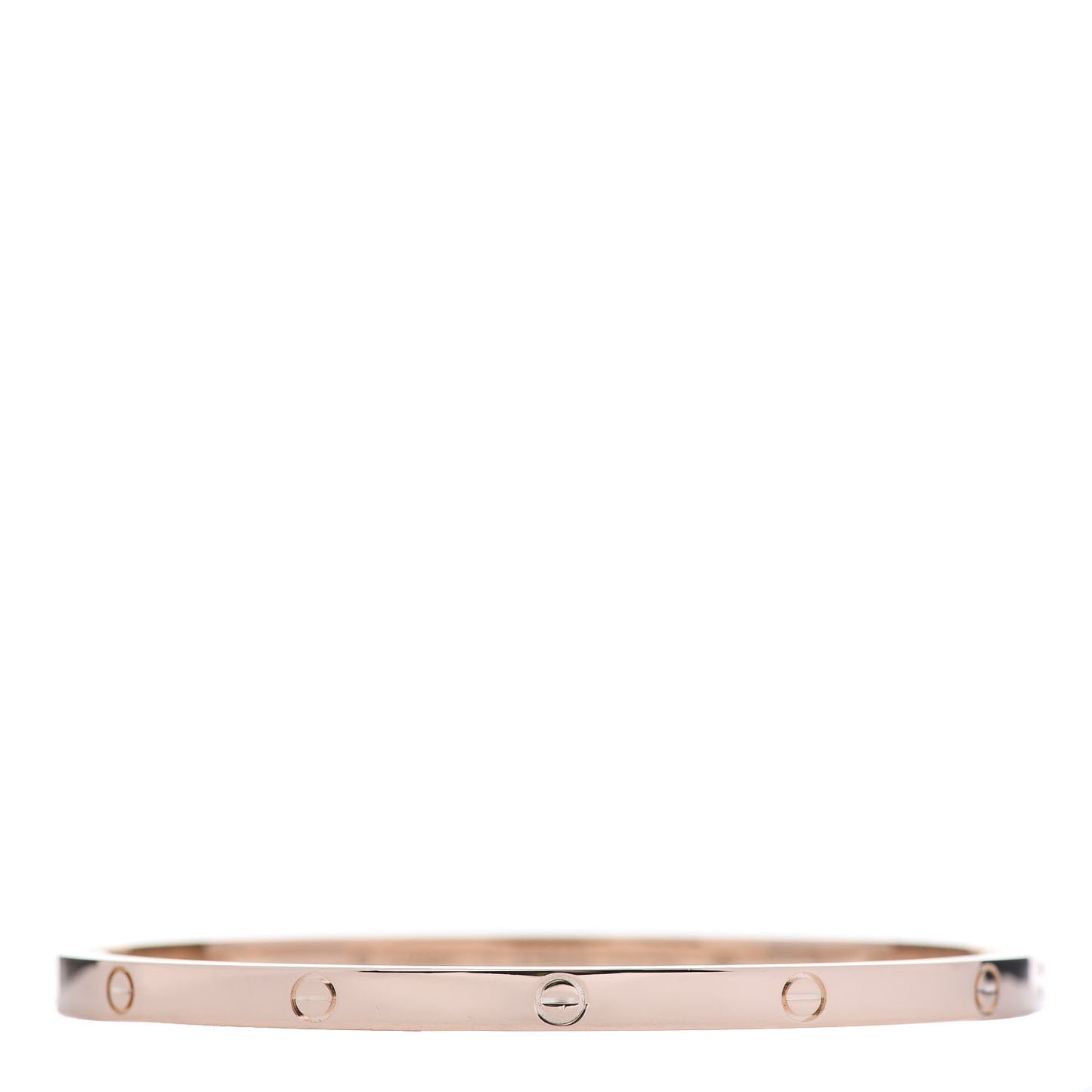 18K Pink Gold Small LOVE Bracelet 17