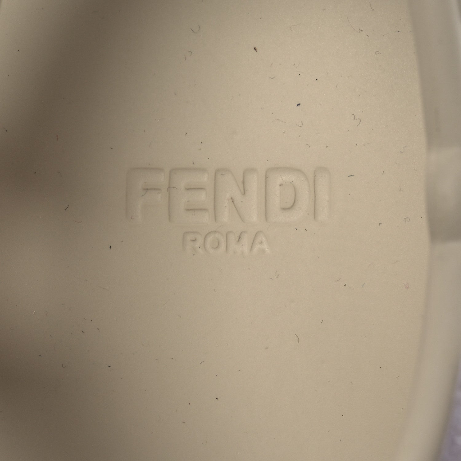 Fendi Rubber FF Sporty Hiker 25mm Sandals 37 Chalk 9 of 12