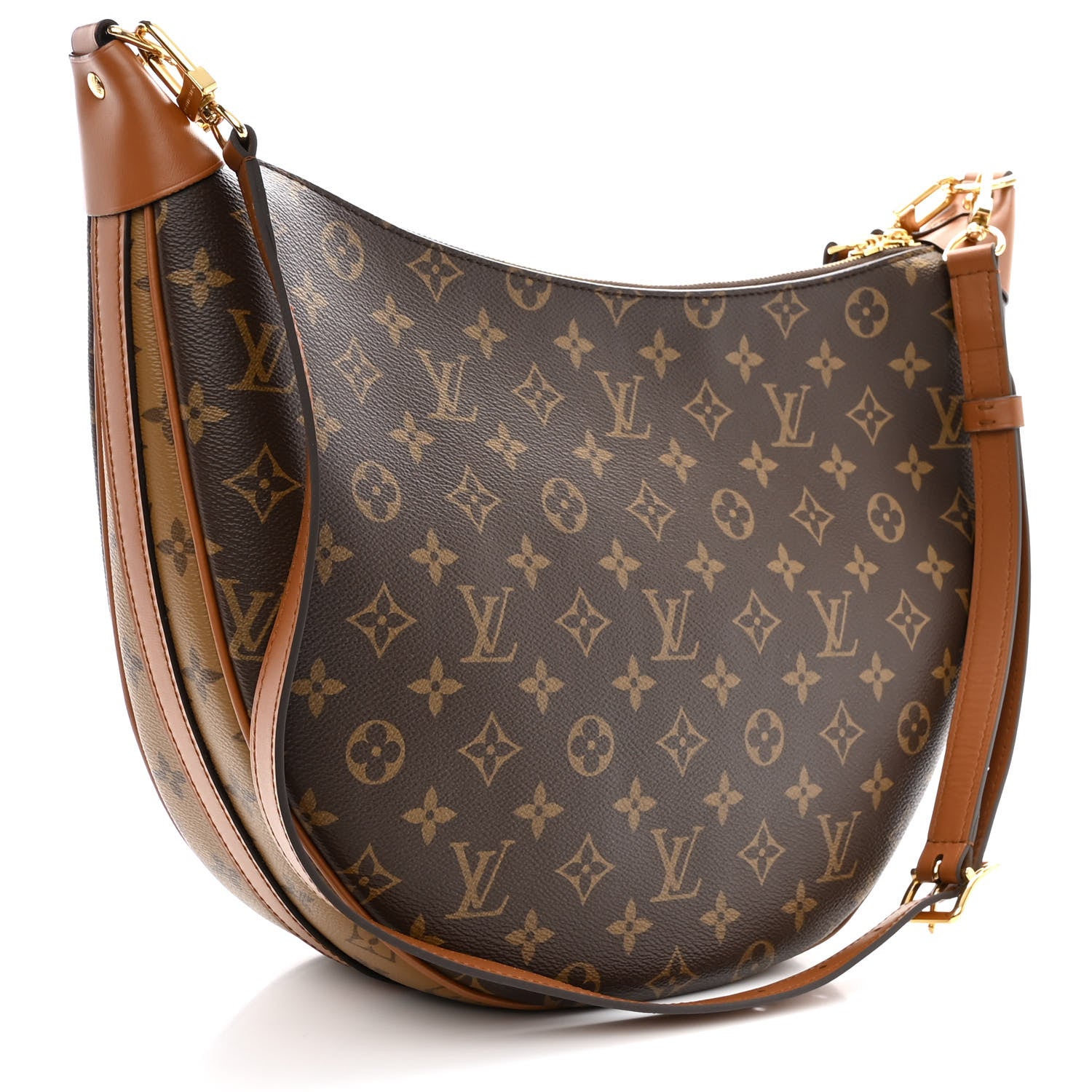 Louis Vuitton Reverse Monogram Loop Hobo 3 of 9