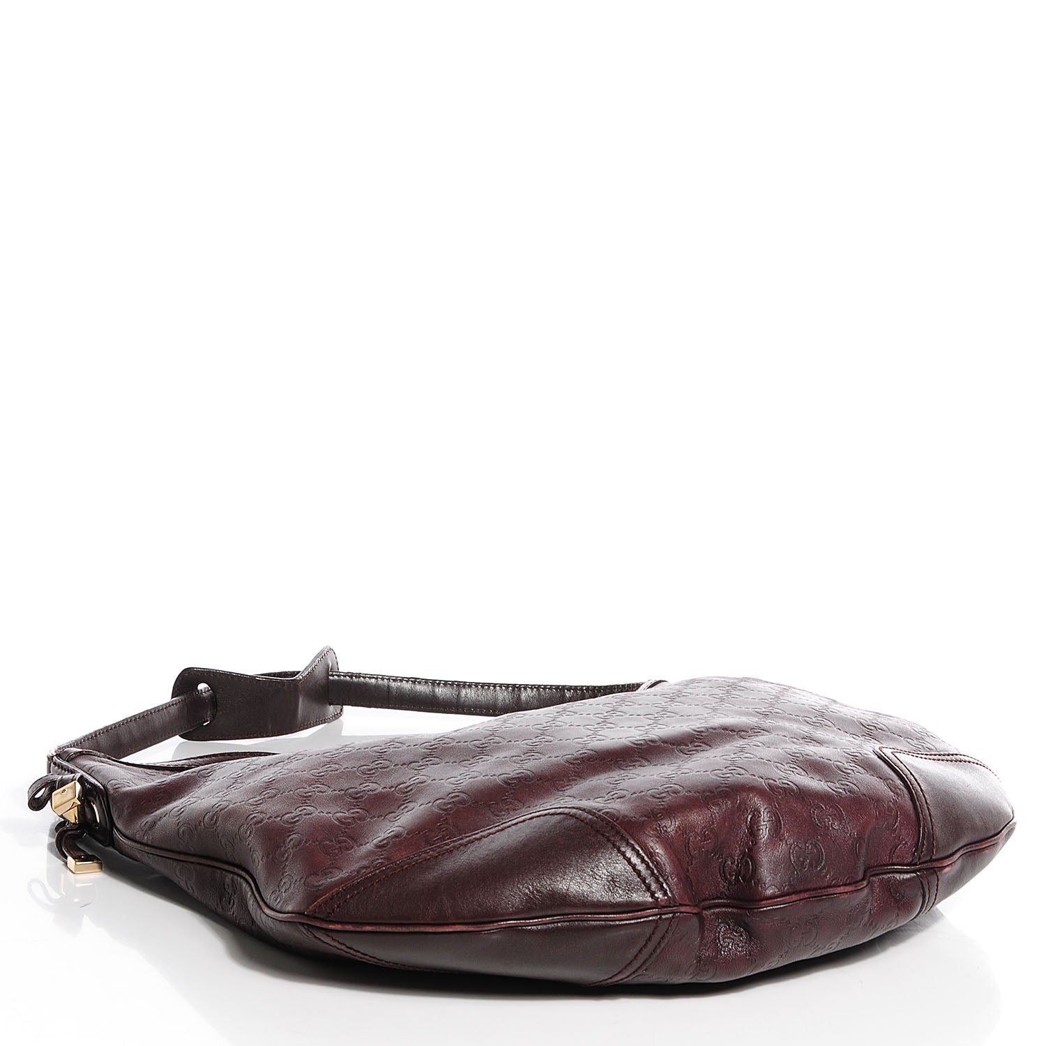 Gucci Guccissima Large Princy Hobo Dark Brown 4 of 7