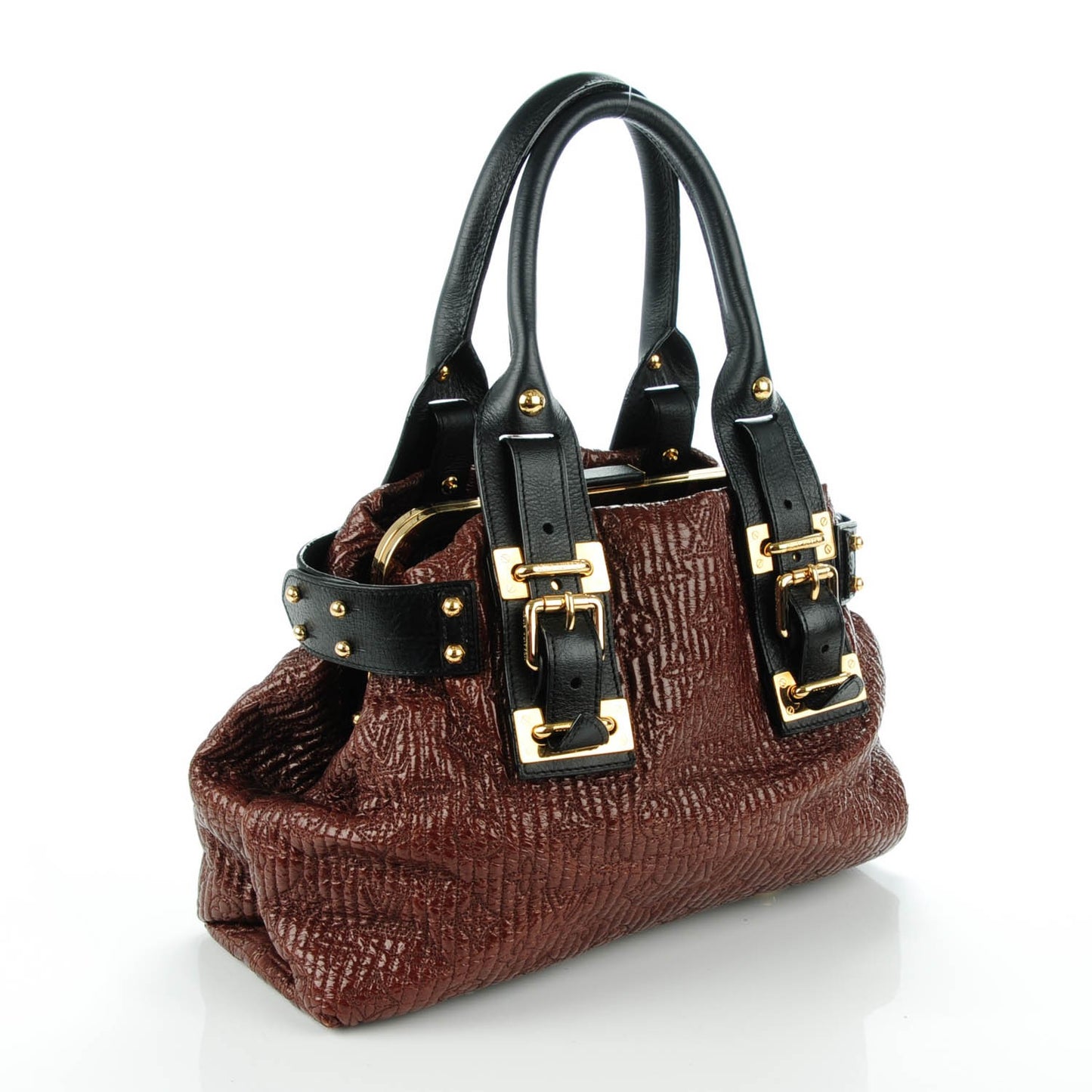 Monogram Motard Biker Marron