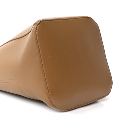Loewe Smooth Calfskin Medium Pebble Bucket Bag Oak 8 of 9
