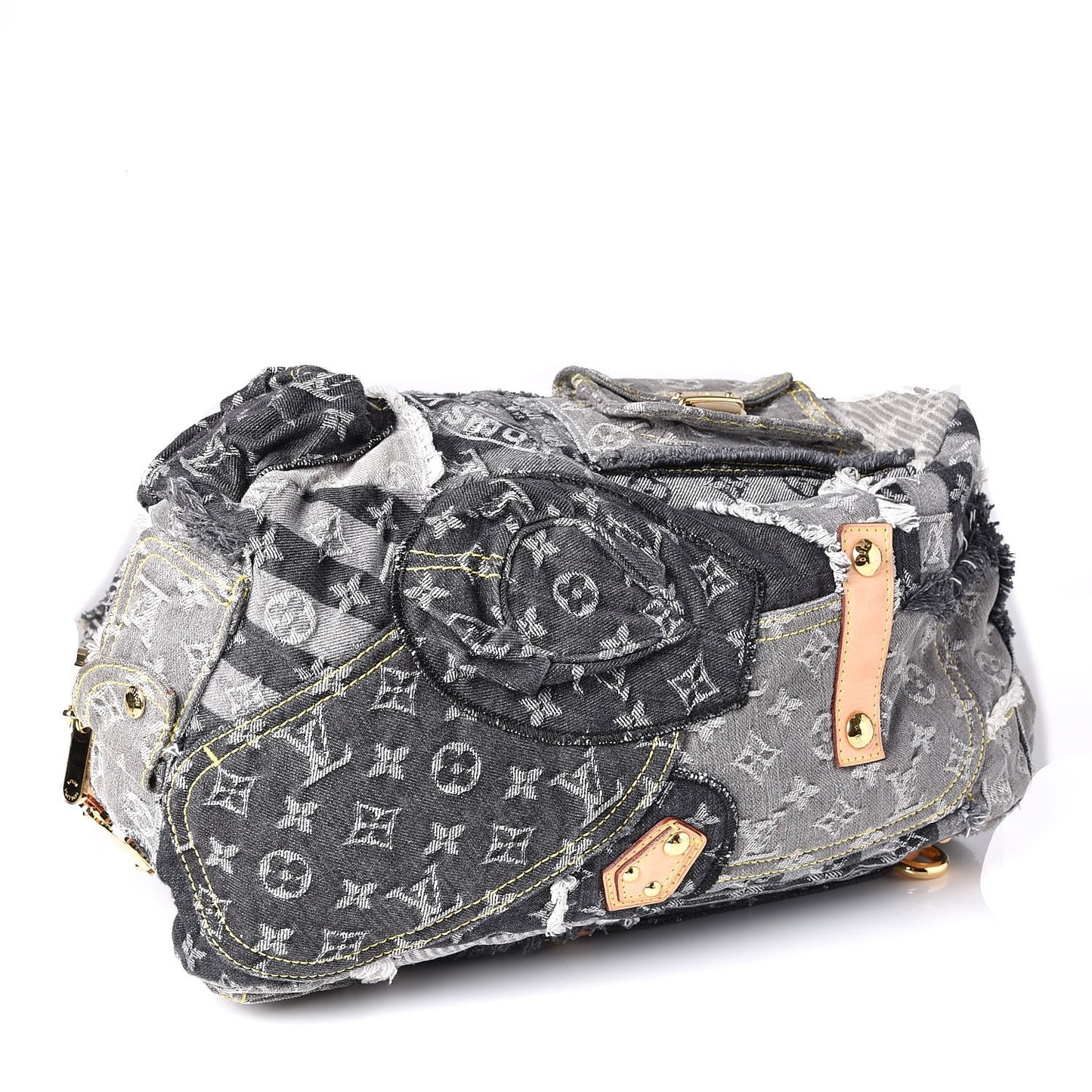Denim Patchwork Bowly Black