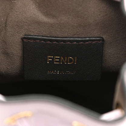 Fendi Vitello Termosport F is Fendi FF 1974 Embossed Mini Mon Tresor Bucket Bag Anemone 6 of 11