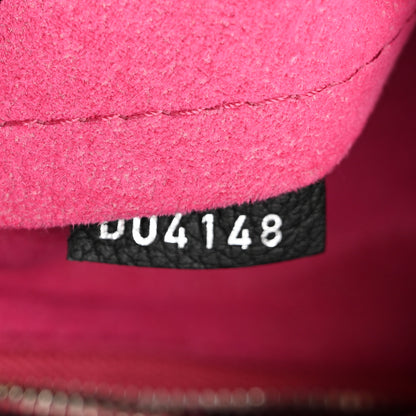 Louis Vuitton Calfskin Lockme Bucket Black 7 of 13