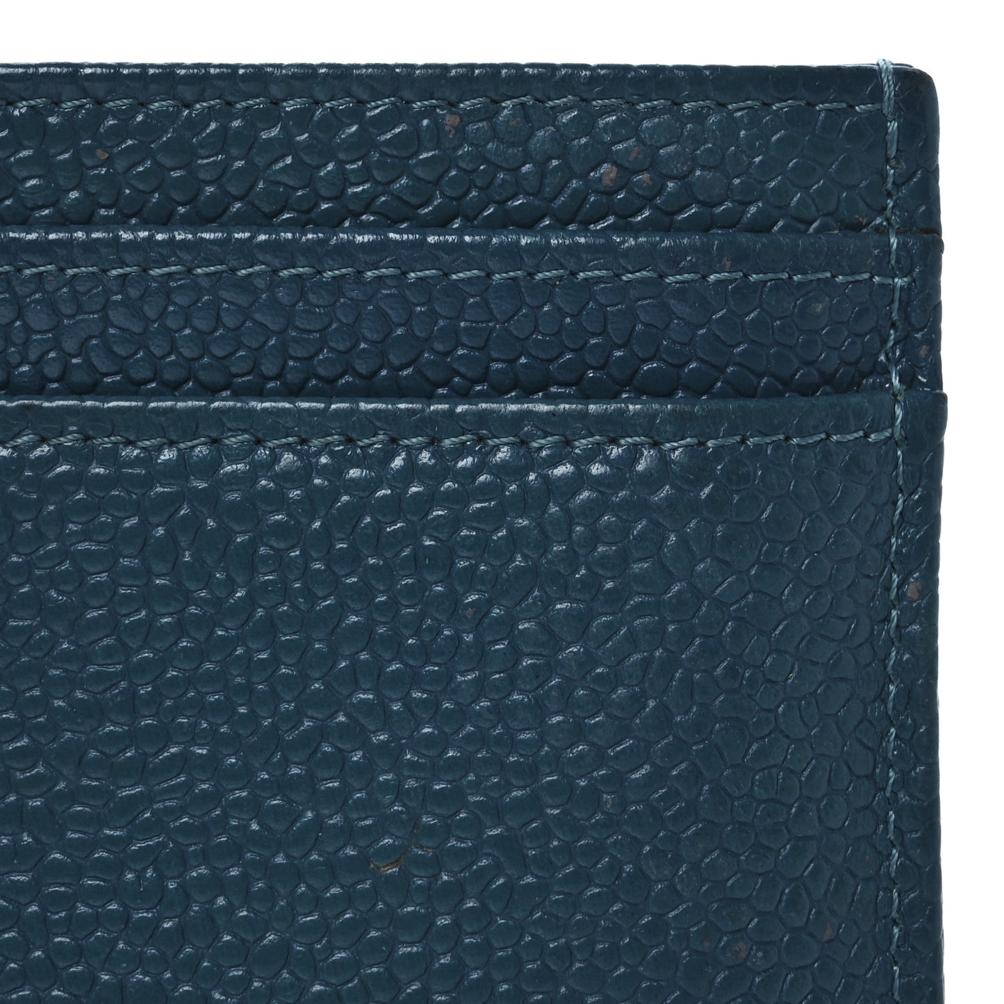 Caviar Timeless CC Card Holder Wallet Blue