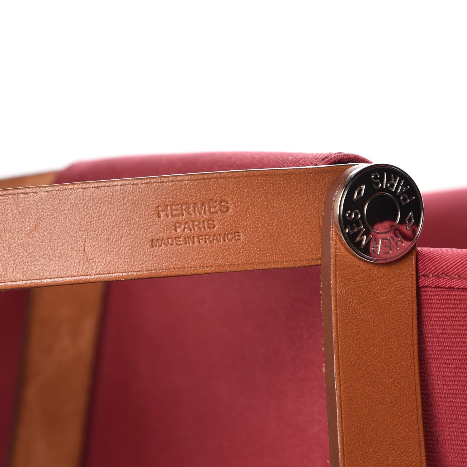 Hermes Toile Cabag 32 PM Rubis 7 of 10