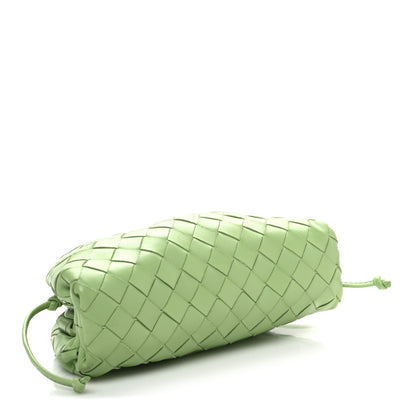 Bottega Veneta Nappa Intrecciato The Mini Pouch Pistachio 4 of 13
