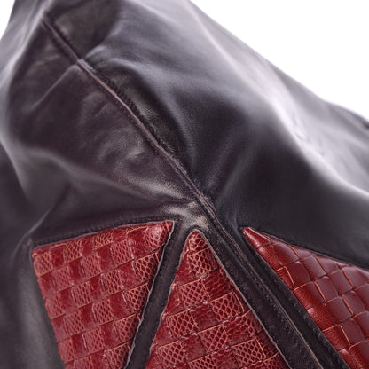 Bottega Veneta Nappa Karung Intrecciato Umbria Shopper Tote Turbolence 12 of 14