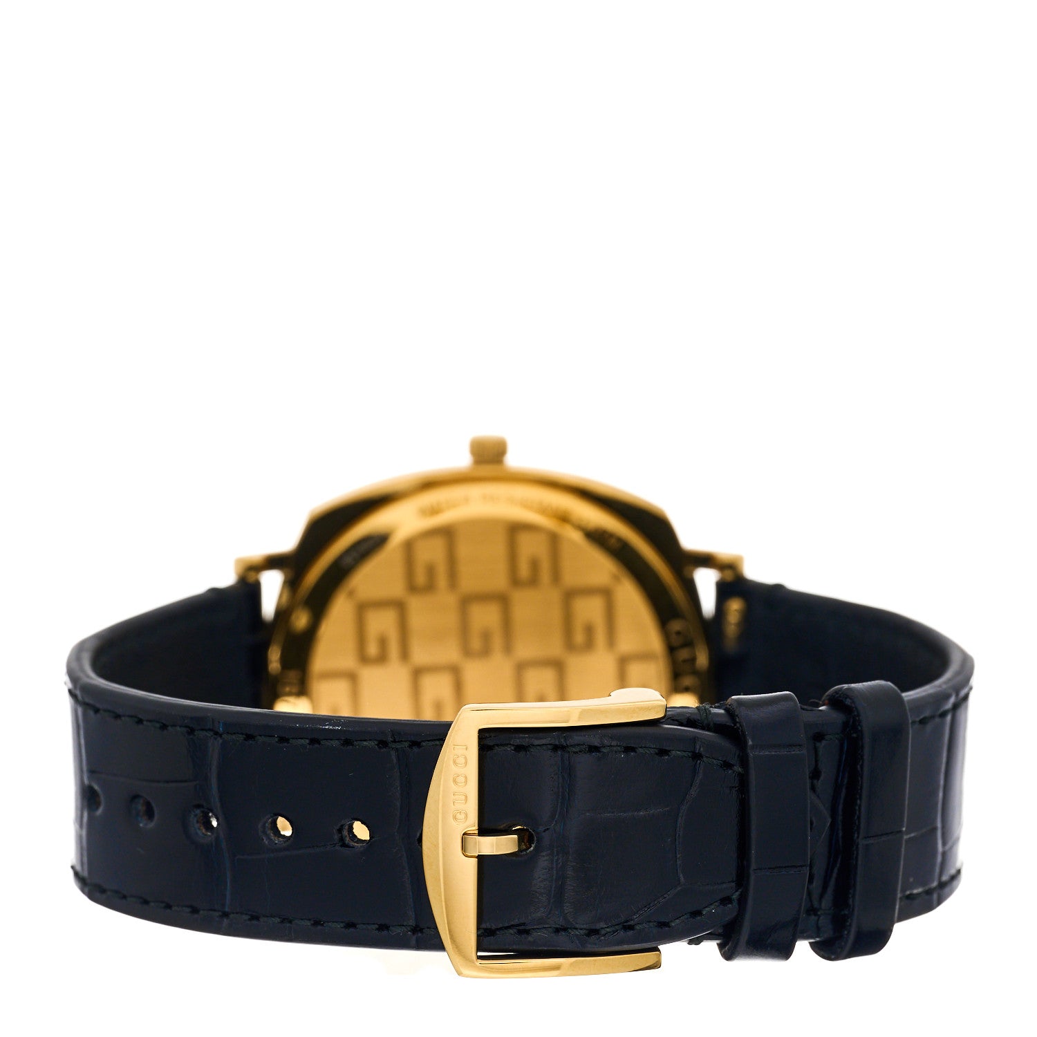 Gucci Stainless Steel Alligator 38mm Grip Quartz Watch 1694969