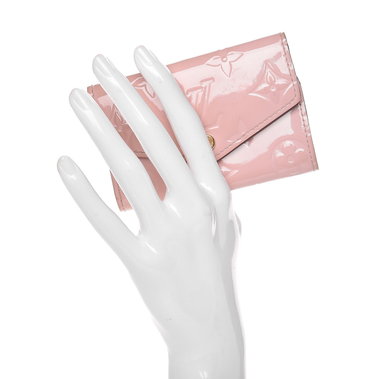 Louis Vuitton Vernis Multicles 6 Key Holder Rose Ballerine 2 of 8