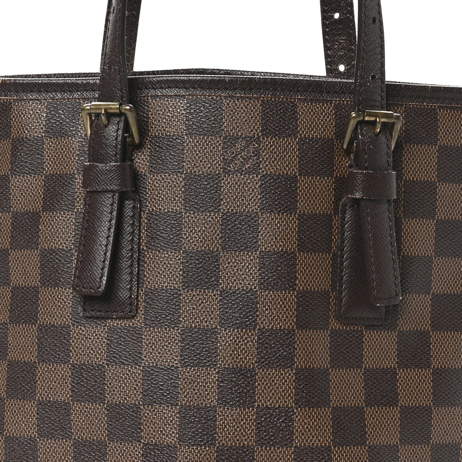 Louis Vuitton Damier Ebene Marais Bucket 23 8 of 13