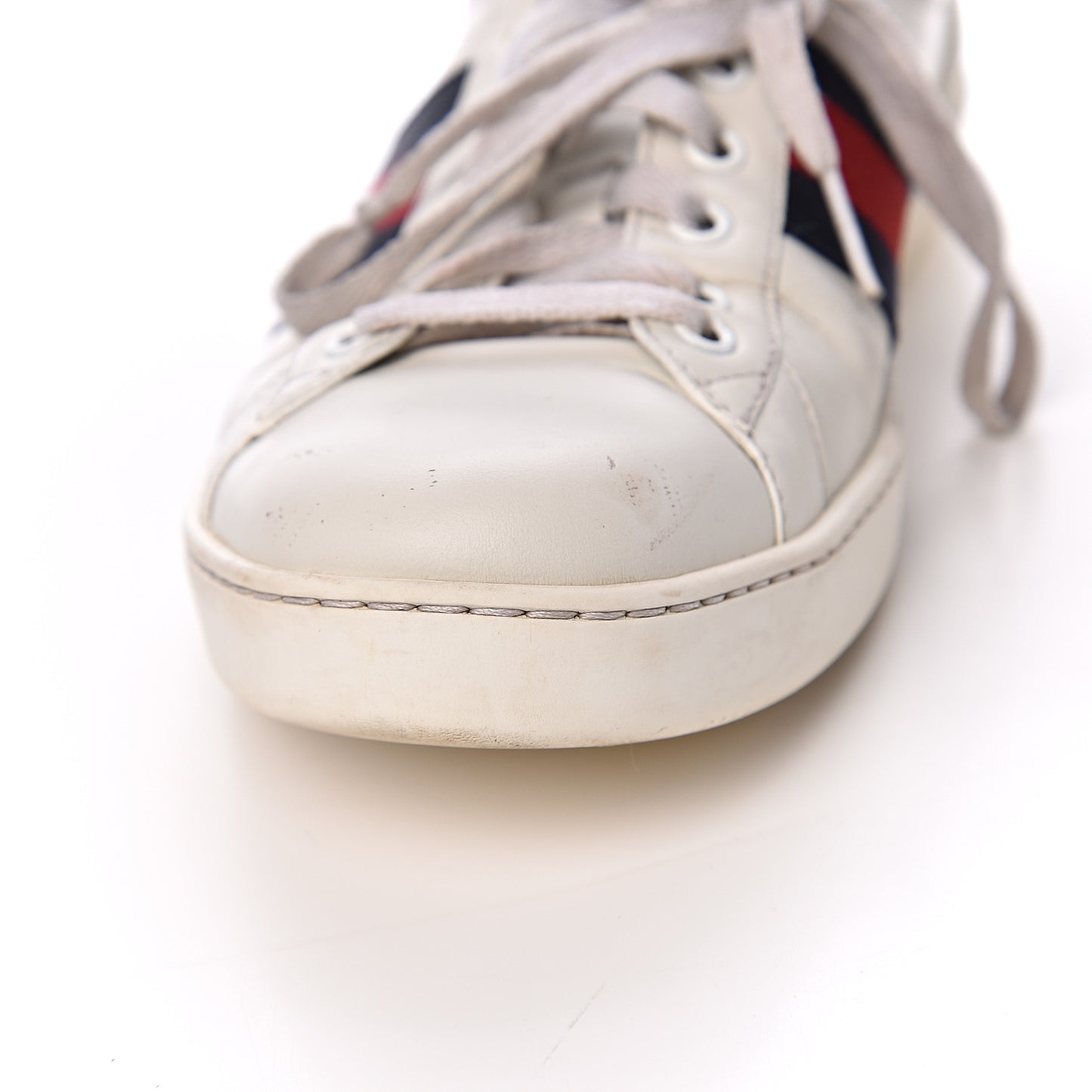 Miro Soft Calfskin Ayers Web Mens Ace Sneakers 8 White Blue