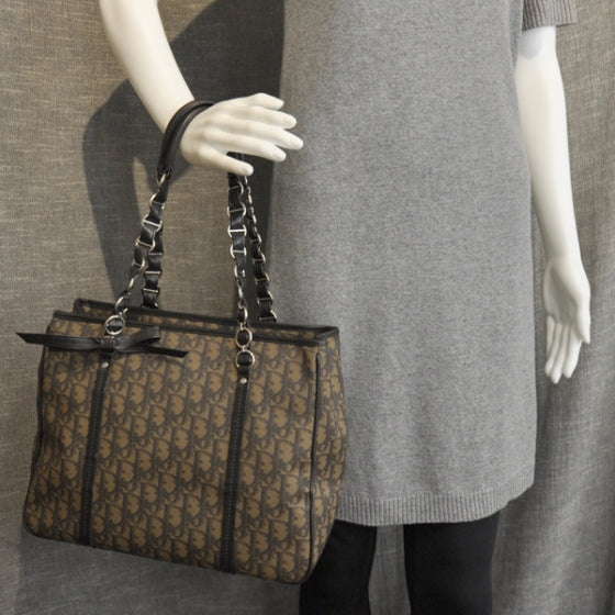 Monogram Trotter Romantique Tote Brown