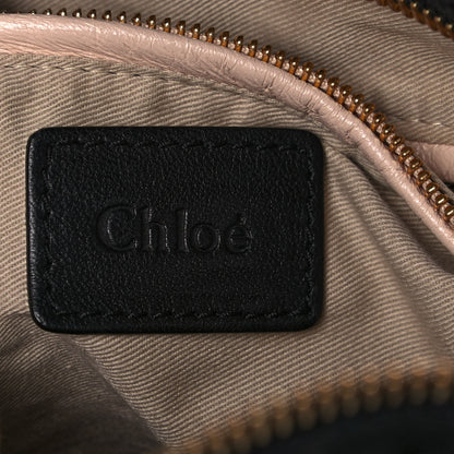Chloe Calfskin Large Military Paraty Black 5 of 11
