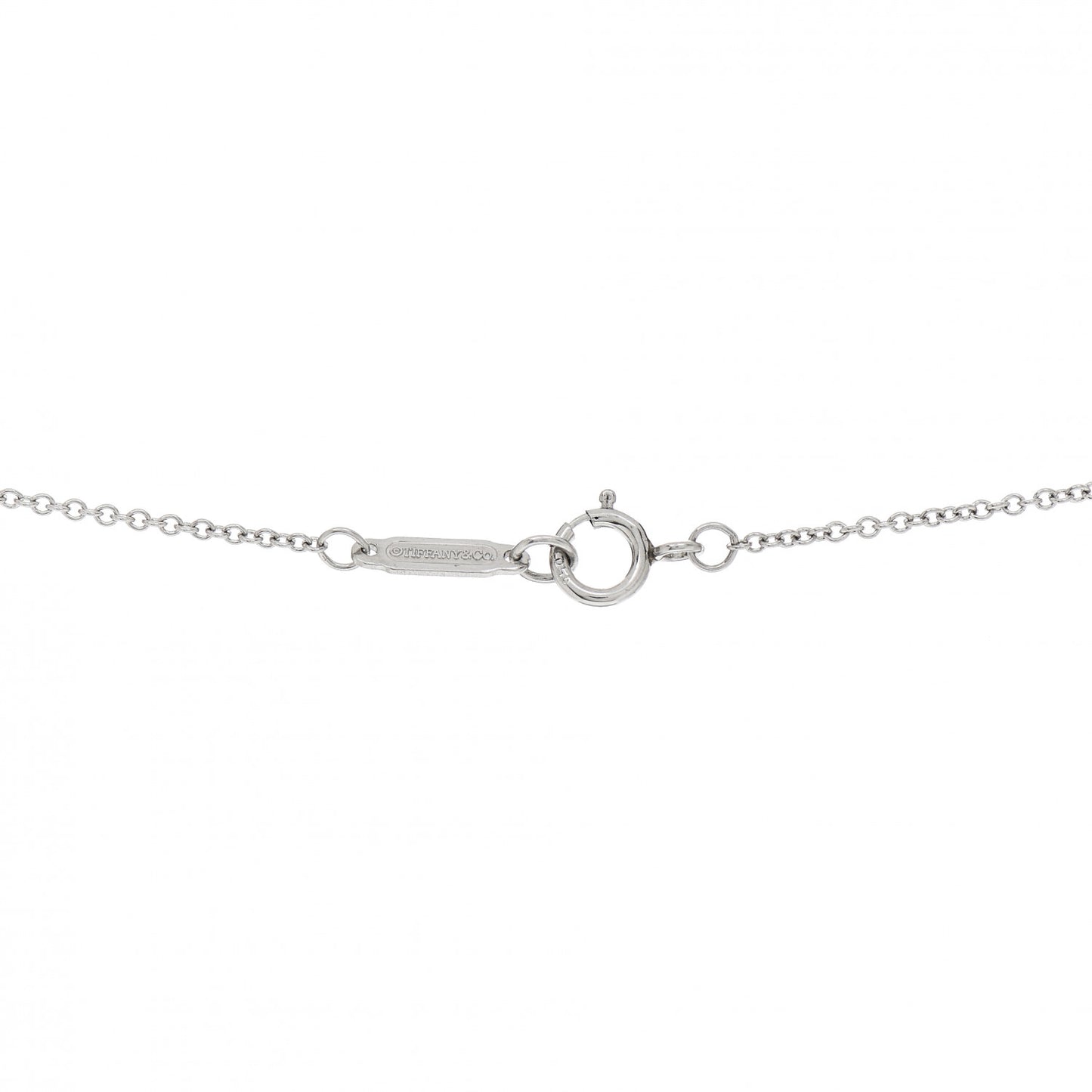 Platinum Diamond Heart Pendant Necklace