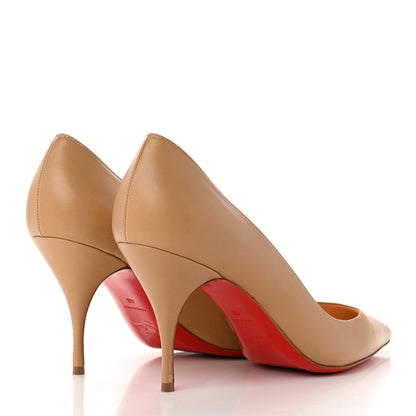 Christian Louboutin Nappa Clare 80 Pumps 40 Nude 4 of 18