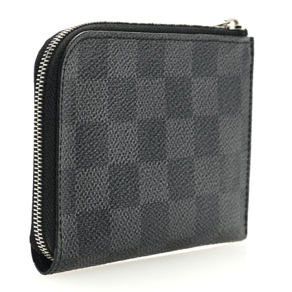 Louis Vuitton Damier Graphite Porte-Monnaie Coin Purse NM 3 of 6