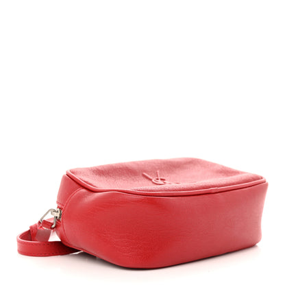 Saint Laurent Lambskin Monogram Lou Belt Bag Red 4 of 10