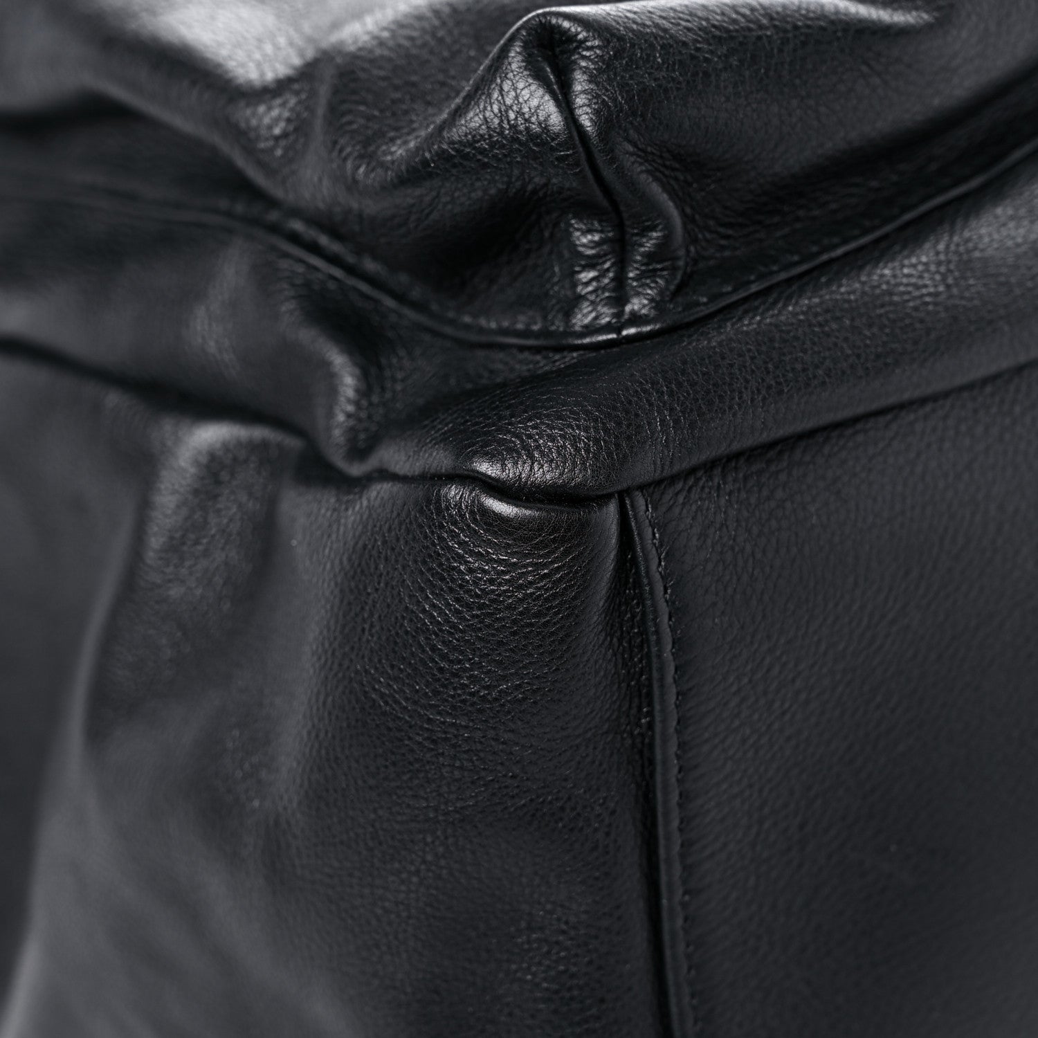 Celine Calfskin Medium Biker Backpack Black 8 of 12